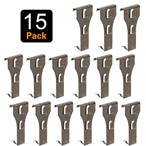 Brick Wall Clips Hanger, Fireplace Hooks Spring Steel Fits Brick 21/4