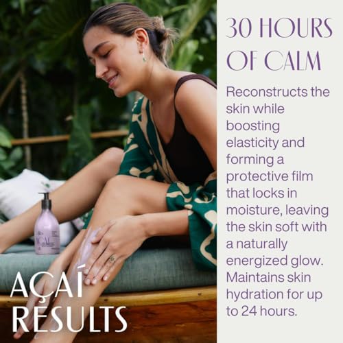 Natura Açaí Body Lotion – Vegan Skincare with Açai Oil – Hydrating & Nourishing Moisturizer for Dry Skin – Brazilian Beauty Secret for Smooth, Glowing Skin – 13.5 fl oz (400 ml)