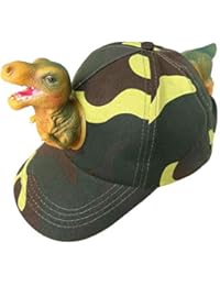 Unisex Adult Breathable Quick Dry 3D Dinosaur Baseball Cap Sun Hat (56-58cm)