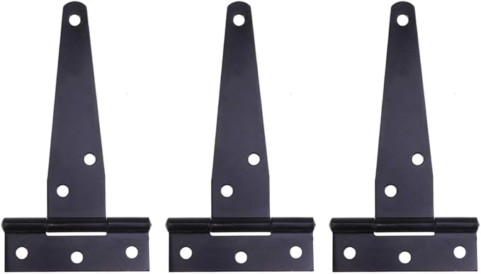 NICEXMAS 6 Piezas Bisagras de Correa de Puerta de 4 Pulgadas a Prueba