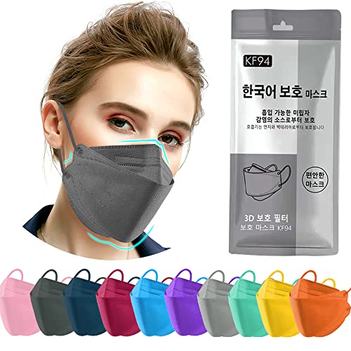 Korean KF94 Mask [Individually Packaged] 4Layer Adult KF94 Mask Made in Korea Breathable Cup
