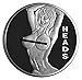 Thompson Emporium Sexy Stripper Pin Up Good Luck Heads Tails Challenge Coin - Gift for Men