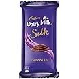 Cadbury Dairy Milk Silk Chocolate Bar, 60 grams (2.11 oz) - India - Indulge in the irresistible taste of Silk