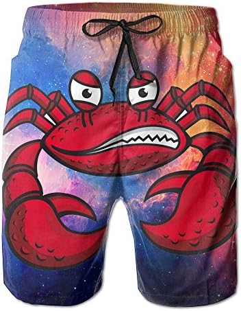 Evil Crab Mens Boardshorts Beach Shorts Summer Swim Tropical L-gogoswim
