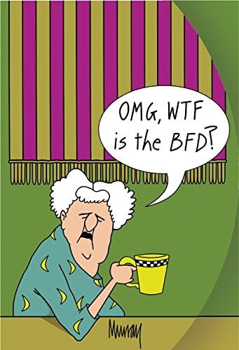 Design Design OMG WTF BFD Purse Pad 75 Sheets 407-05110