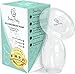 Silicone Breast Pump - Silicone Breastmilk Pump - Bonus Breastfeeding Ebook, Lid, and Travel Bag - Build the Perfect Milk Stash - Easy to Use - Great for Moms on the Go - BPA Free and FDA Approved