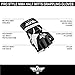 Elite Sports Essential Pro Style MMA Half Mitts Gloves (White/Black, Large/X-Large)
