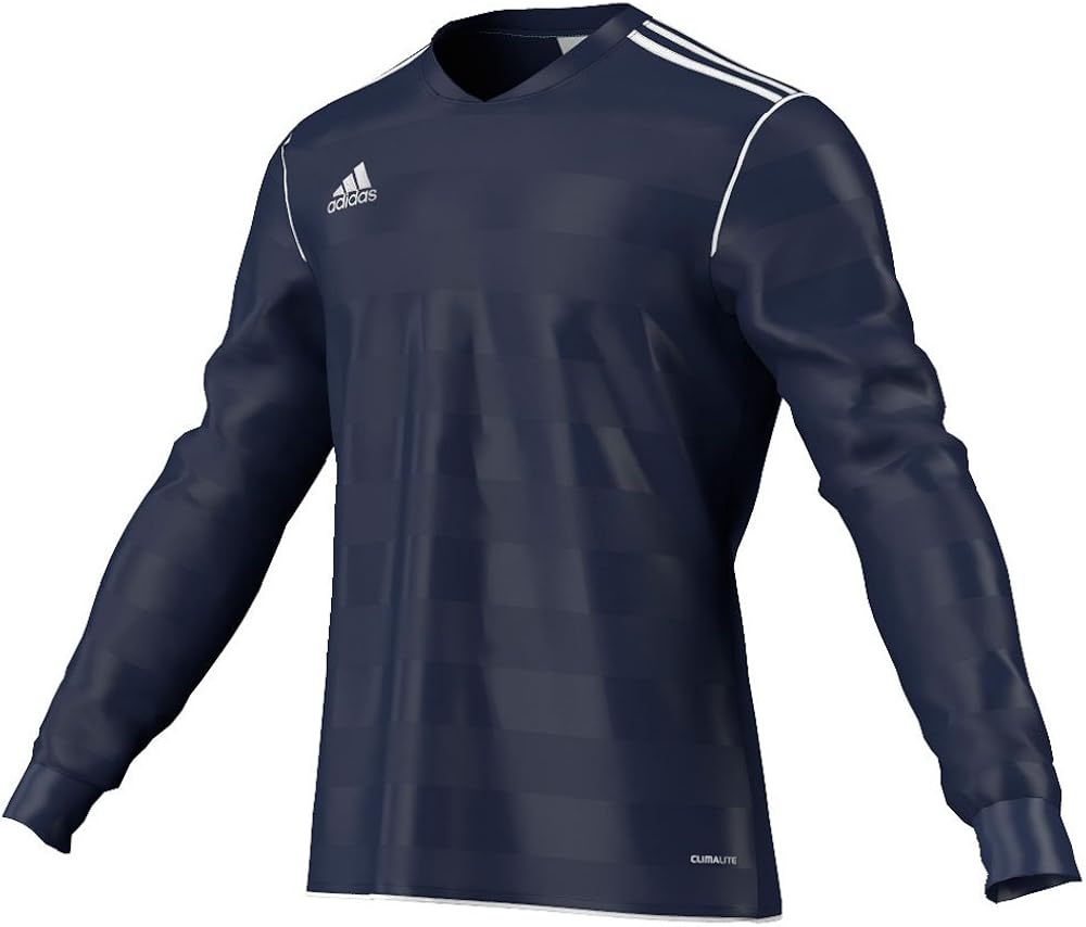 Adidas Football Clothing Tabs NEWNAVY / 11 L White Jersey Amazon.co.uk
