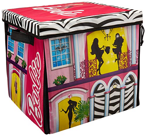 Barbie ZipBin 40 Doll Dream House Toy Box & Playmat