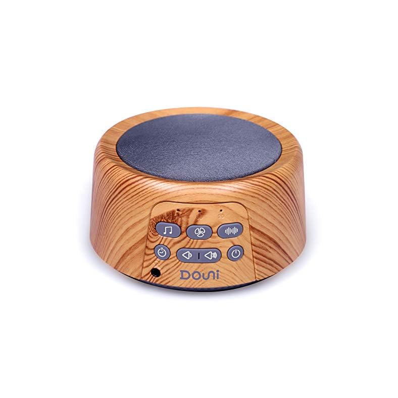 Douni Sleep Sound Machine – White Noise Machine with Soothing Sounds Timer & Memory Function for Sleeping & Relaxation…