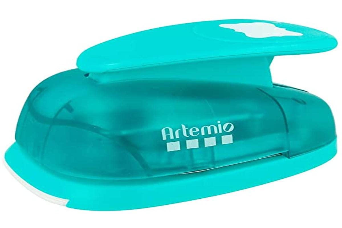 Artemio VIHCP720 Jumbo Flower Hole Punch Baroque Plastic Blue 14 x 9 x 23 cm