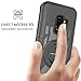 S9 Case,Galaxy S9 Case,DUEDUE Ring Kickstand Belt Clip Holster,Shockproof Heavy Duty Hard PC Soft Silicone Rugged Hybrid Bumper Full Body Protective Case for Samsung Galaxy S9 for Men and Boys, Black