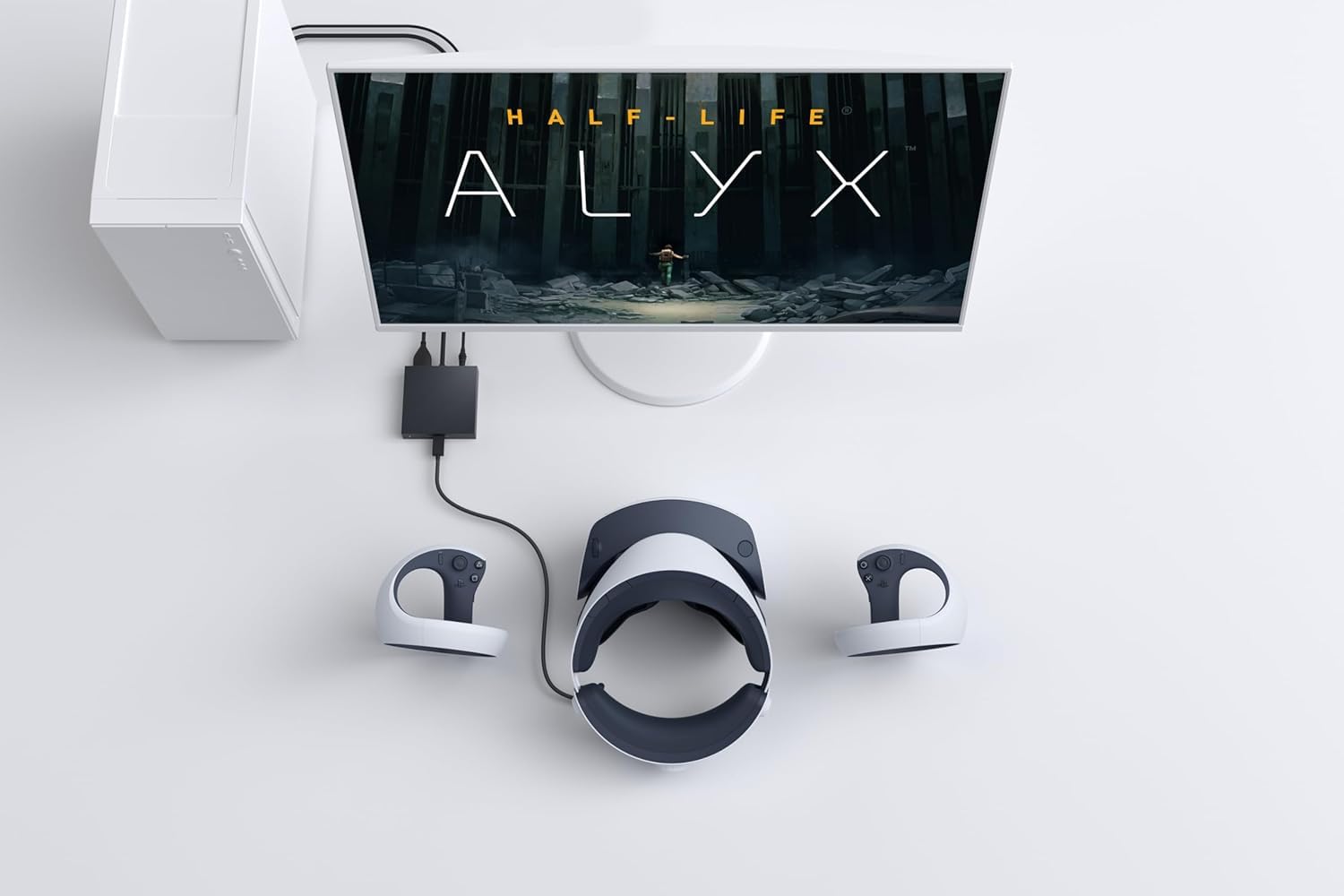 MOSAHOLL PSVR2 PC Adapter - PSVR 2 Accessories Kit - Expand The Library of Games to Play on Your PS VR2