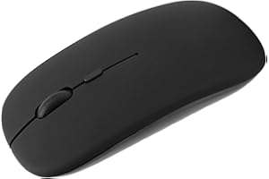 LICAEVEY Laptop Tablet Black Bluetooth Wireless Mouse, Mute Silent Office Mouse for OS XMiSamsung, Adjustable DPI 800/1200/16