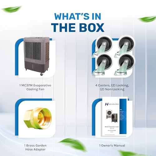 Hessaire MFC3600 2200CFM Evaporative Cooler