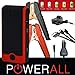 PowerAll XL2 Supreme 600A Portable 16,000 mAh Lithium Car Jump Starter with Power Bank, LED Flashlight and Carrying Case + New Titan Clamps and TUFF Carrying Case