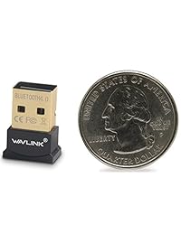 wavlink Nano Tamaño adaptador USB Bluetooth 4.0 Dongle para Windows 10 8.1 8 7 XP, Vista,   Plug and Play On Win 7 y Supra