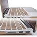 BeneU® Macbook Air Case 13 Inch A1369/A1466 3 in 1 Multi Colors Ultra Slim Plastic Hard Cover, Keyboard Cover, Screen Protector for Macbook Air Pro Retina(Macbook 13'' Air, Champagne Gold)