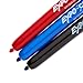 EXPO Click Low-Odor Dry Erase Retractable Markers, Fine Point, Assorted Colors, 3-Count