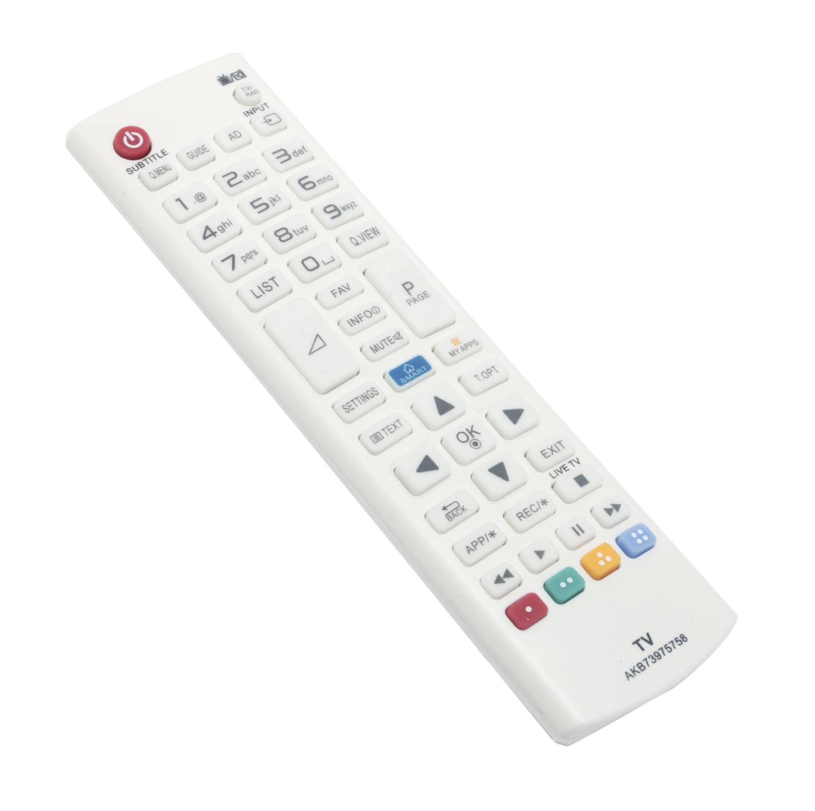 AULCMEET AKB73975758 AKB73975757 Replaced Remote fit for LG 55UB820V-ZH 40UB800V-ZA 50LB570U-ZB 50LB570U-ZJ 50LB570U-ZK 50LB570V-ZB 50LB570V-ZF 50LB570V-ZJ 50LB570V-ZK 50LB572U-ZP 50LB572V-ZP