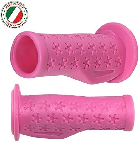 pink handlebar grips