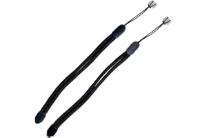 MUAGOCHIC Improved Replacement Wrist Straps for Oculus Quest 3 Gen Controller, Sturdy Comfy Adjustable Hand Strap for Oculus 3, Easy Attach White Resin Stopper for Oculus Controllers