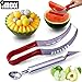 Watermelon Slicer Knife Cutter Corer Peeler with Baller The Best 304 Stainless Steel Melon and Fruit Cut Decor and Server Set