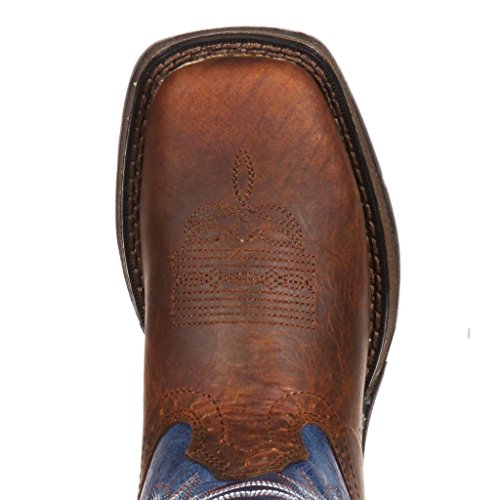 Durango Baby DWBT052 Western Boot, Dark Brown/Blue, 10 M US Toddler