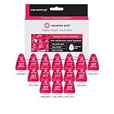 Squeeze Pod Travel Size Face Wash - 15 Single Use Leak Proof Pods - Deep Cleaning Face Leakproof, TSA Approved, Natural Facial Cleanser Gently Cleanses, Revitalize & Moisturizes Skin FC5