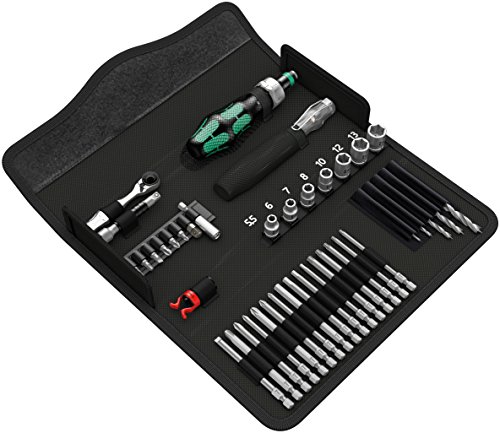 #本站首晒# WERA （Kraftform Kompakt ）35件综合绝缘螺丝刀套筒 W1