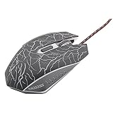HAOGOODS Professional USB Wired Gaming Mouse with Optical Backlight