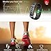 JoyGeek Fitness Tracker, Heart Rate Monitor, Smart Watch,Smart Bracelet with Guided Breathing Weather Report Music Control Pedometer GPS Sports for iPhone 6/6 plus/7/7 plus Samsung S7/note 7/S8(Black)