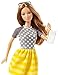 Barbie Fashionistas Summer Doll with Yellow and White Striped Skirt
