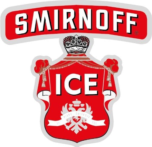 Smirnoff Ice Alcohol Drink Logo Alta Calidad De Coche De Parachoques