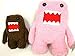 Domo Brown 6" and Pink 10" Plush Doll