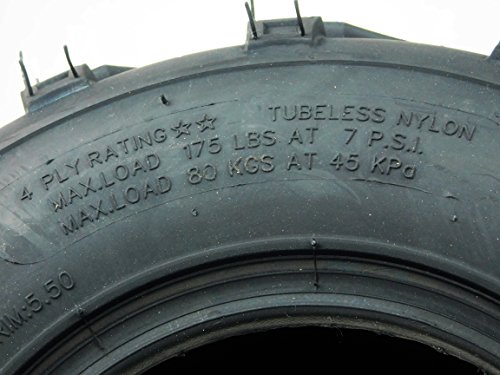 New 4 Pack of 16x8.00-7 MASSFX ATV/ATC Tires Tire 16x8-7 16/8-7 16x8x7 - Thumbnail 3