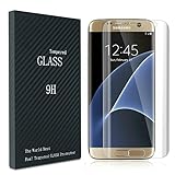 Galaxy S7 Edge Screen Protector - Premium Tempered Glass For No-Bubbles