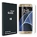 Galaxy S7 Edge Screen Protector - Premium Tempered Glass For No-Bubbles
