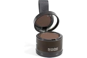GOWWIM Hairline Powder (Medium Brown) - Instantly Cover Gray Roots, Hair Touch-Up, Hair Color Shadow for Thin Hair