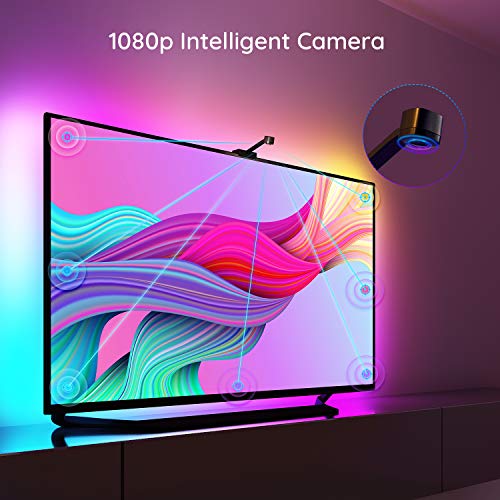 Govee Immersion TV LED Backlights with Camera, RGBIC Ambient Wi-Fi TV Backlights for 55-65 inch TVs PC, Works with Alexa… - Image 3