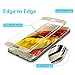 Galaxy S6 Edge Plus Screen Protector,Elebase 3D CurvedTempered Glass,Anti-Scratch,9H Hardness,Full Coverage,Clear Anti-Bubble Film for Samsung Galaxy S6 Edge Plus(Gold)(Not for S6 Edge)