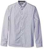 Kenneth Cole New York Men's Long Sleeve Mini Stripe Shirt