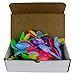 B-Kind Party Pack 100 Count Cutlery Thick Strong and Durable Medium Weight Disposable Spoons for Camping, Picnics, Parties, and Wedding (Multi)