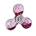 Amiley Hand Spinner toy , Spinner Fidget glitter Bling Triangle Torqbar Finger Toy (Hot Pink)
