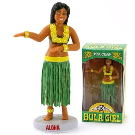 Wackelfigur HULA GIRL für das Armaturenbrett