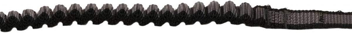 Non-Stop Dogwear Touring Bungee Leash, Black/Grey - 2.0m/23mm - Image 4