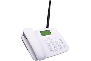 Fixed Wireless Phone 4G Desktop Telephone Support GSM 850 900 1800 1900MHZ SIM Card Cordless with Antenna Radio Alarm Clock S