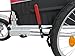 Booyah Large Pet Trailer Pet Bike Trailer & Jogger with Shocks - Blue