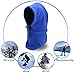 Oldelf Tactical Heavyweight Balaclava Outdoor Sports Mask for Outdoor Hiking Camping Hiking Skiing Cycling and Other Sports (Blue)