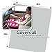 Zone Tech Car Heated Travel Blanket - Plaid Premium Quality 12V Automotive Comfortable Heating Car Seat Blanket Great for Summer